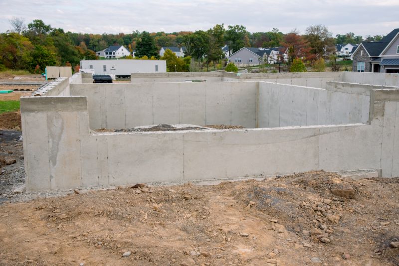 Cement Foundation Installation