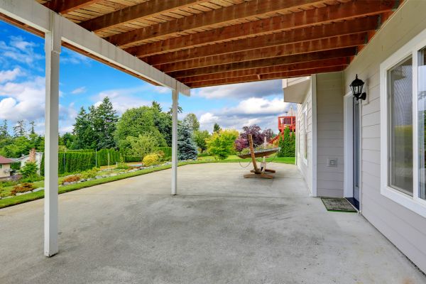 Backyard Patio Installation in Battle Ground