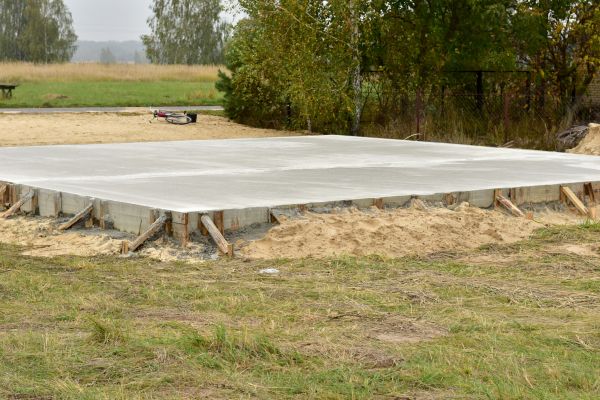 Concrete Base Installation in Battle Ground