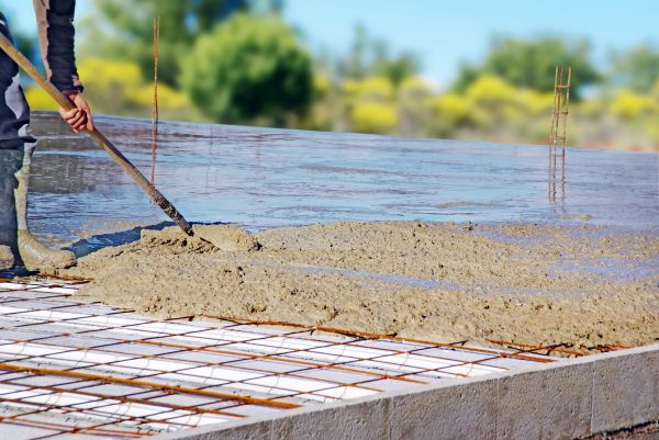 Cement Slab Laying in Battle Ground