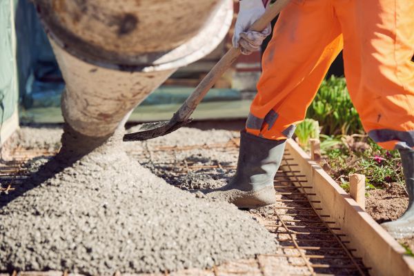 Poured Concrete Installation in Battle Ground