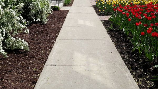 Cement Sidewalk Installation in Battle Ground