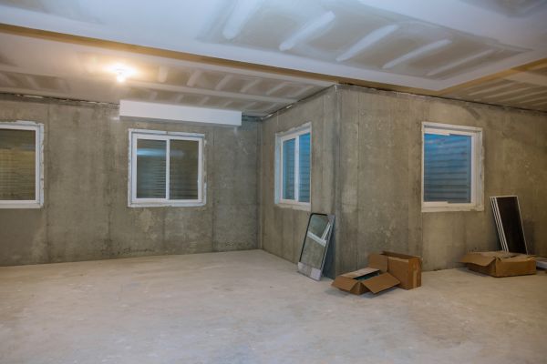 Basement Concrete Installation in Battle Ground
