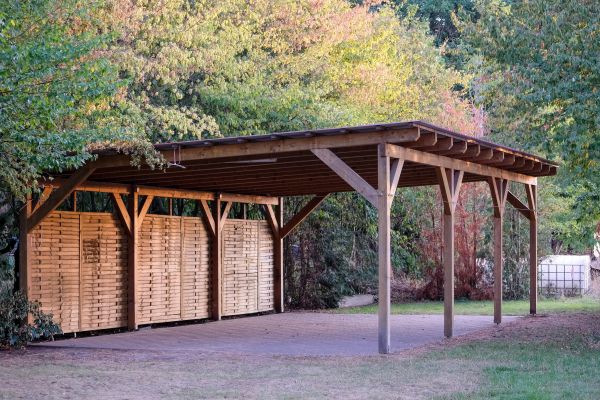Carport Concrete Installation in Battle Ground