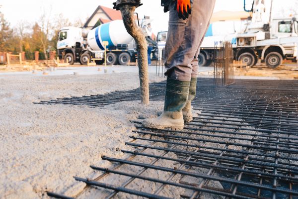 Poured Foundation Installation in Battle Ground