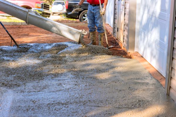 Cement Driveway Pouring in Battle Ground