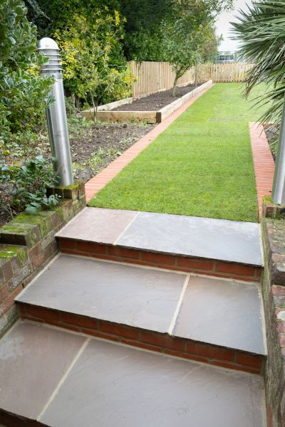 Backyard Steps Installation in Battle Ground