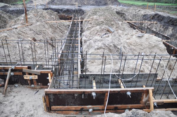 House Footing Construction in Battle Ground