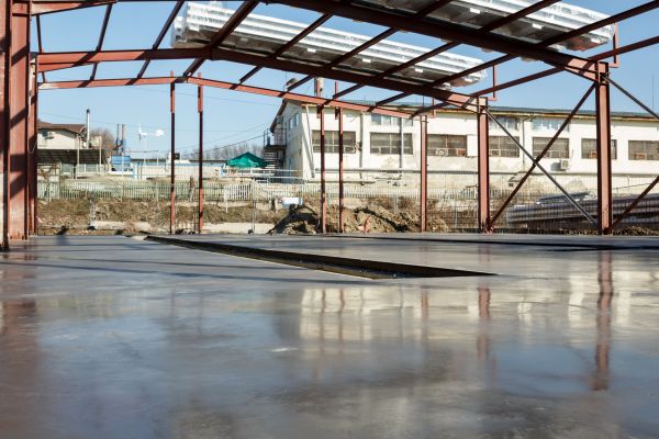 Building Slab Installation in Battle Ground