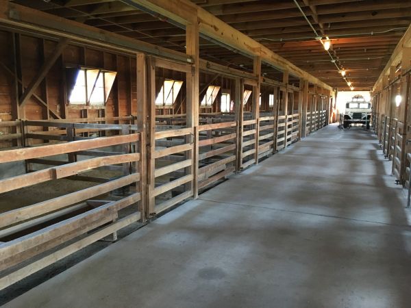 Barn Slab Construction in Battle Ground