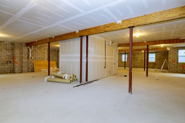 Basement Slab Installation in Battle Ground