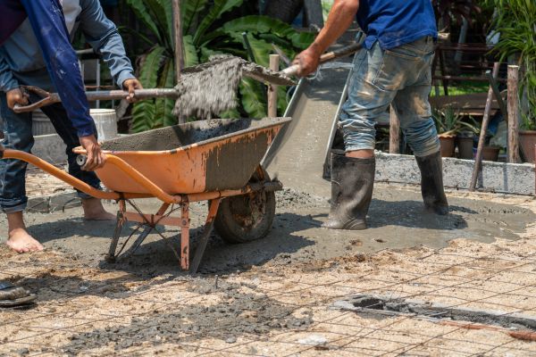 Porch Extension Pouring in Battle Ground