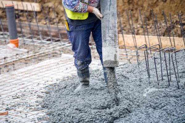 Cabin Foundation Pouring in Battle Ground